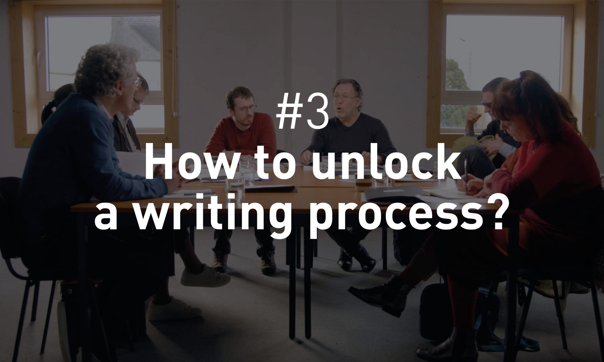 How to unlock a writing process?