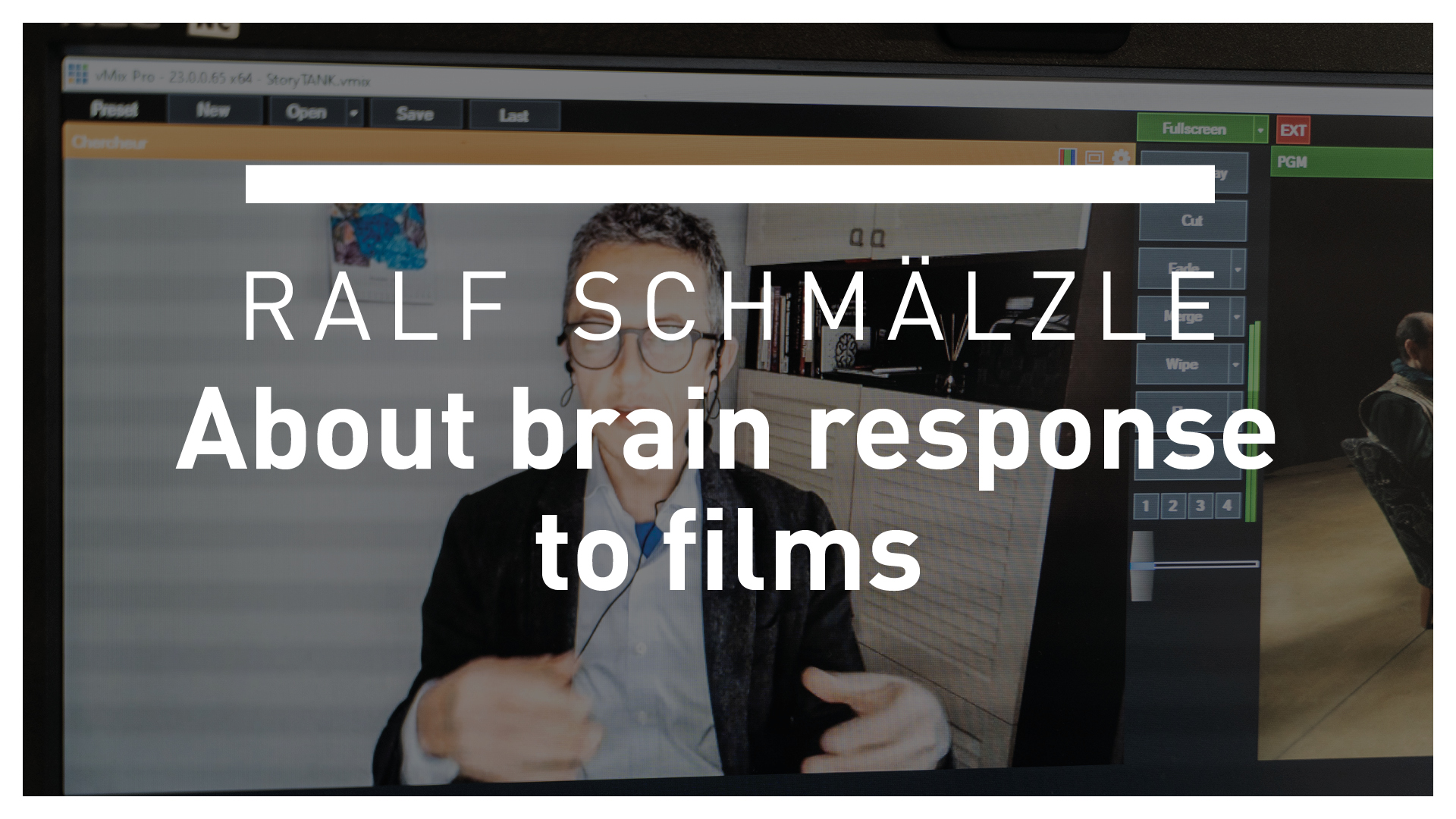 About the brain response to films, by Ralf Schmälzle